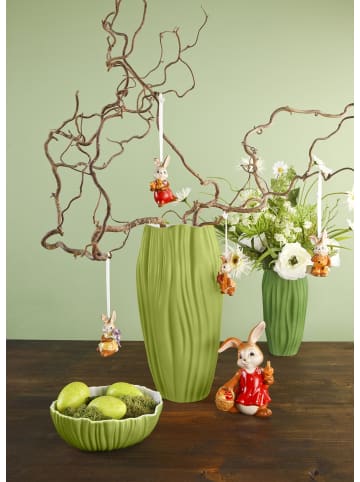 Goebel Vase " Spirulina " in grün