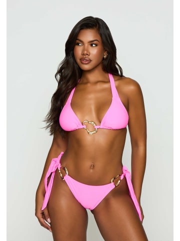 Moda Minx Bikinioberteil IRREGULAR HOOP SINGLE HOOP TRIANGLE TOP in Barbie Pink