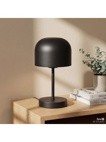 home24 Akku-Tischleuchte BREV in Schwarz