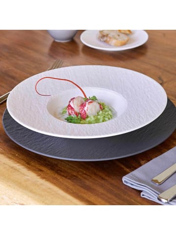 Villeroy & Boch 4-tlg. Teller-Set Manufacture Rock in in weiß