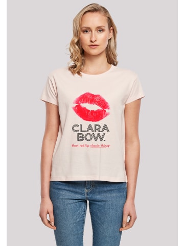 F4NT4STIC Box Tee Clara Bow Red Lip Classic Thing in pink