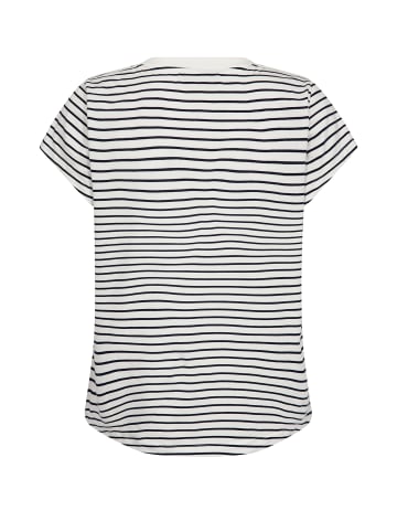Mos Mosh T-Shirt MMKala in ecru marine