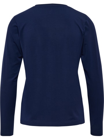 Hummel Longsleeve "Yoga Soft Loose W T-Shirt Longsleeve" in Blau