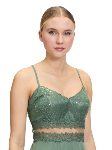 Vera Mont Abendkleid mit Spitze in Light Aventurine