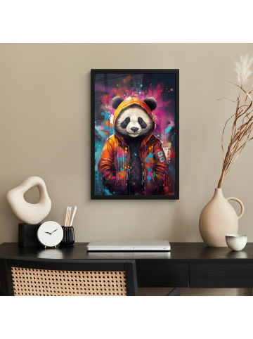 MuchoWow Poster mit Leiste Panda