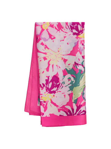 faina Women Feminine Scarf in Pink Multicolor