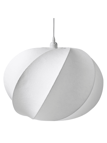 Beliani Pendelleuchten MAQUINE in Weiß - (W) 45 x (H) 118 x (L) 45 cm
