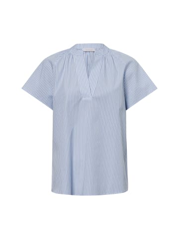 Rich & Royal Tunikabluse in hellblau weiß