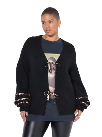 Studio Untold Strickjacke in schwarz