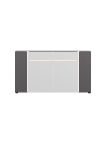 ebuy24 Sideboard Kato Weiß 150 x 37 cm