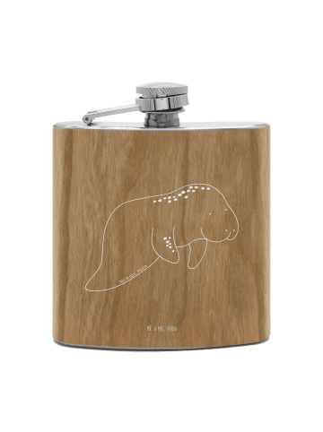 Mr. & Mrs. Panda feldflasche Seekuh Chillen ohne Spruch in Braun