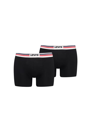Levi´s Boxershorts 'Placed Logo Boxer' in schwarz