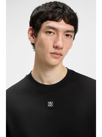 Hugo Boss Rundhals T-Shirt für Herren in Schwarz