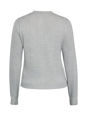 Albee Women Cardigan in Grau Melange