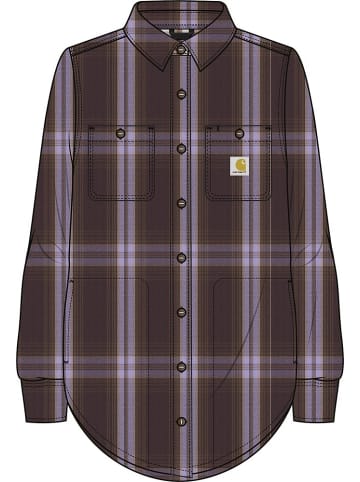 CARHARTT  Shirt "Twill L/S 105991" in Lila