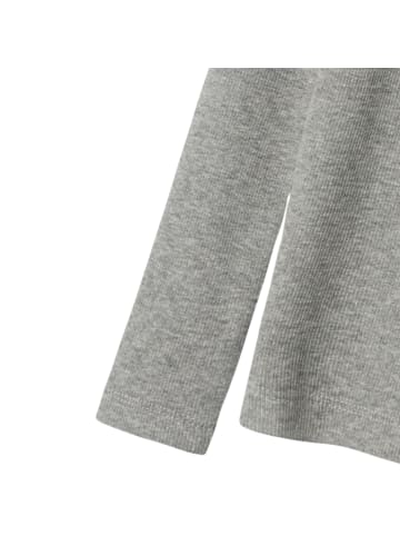 name it Name It Nakal Rib Langarmshirt Grey Melange 146/152