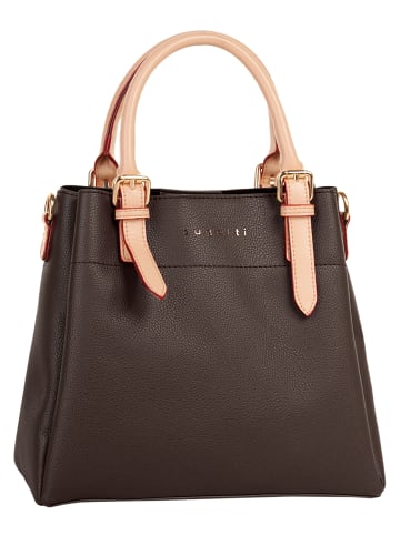 Bugatti Handtasche ELLA Kunstfaser in dunkelbraun