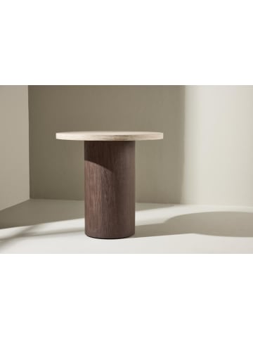 ebuy24 Couchtisch Megg Beige 50 x 50 cm