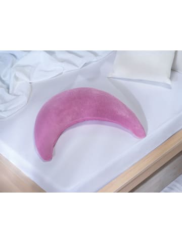 Kinderhaus Blaubär Plüschmond Stillkissen TOP in Malve