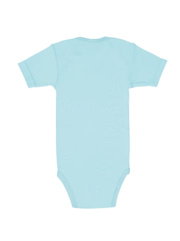 Logoshirt Baby-Body DER KLEINE MAULWURF - Print in hellblau