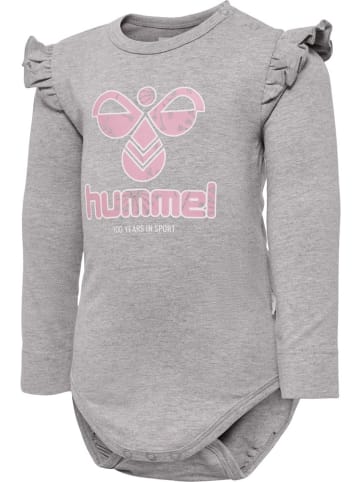 Hummel Kinder Langarmbody in Grau