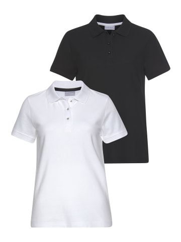 Eastwind Poloshirt in schwarz, weiß