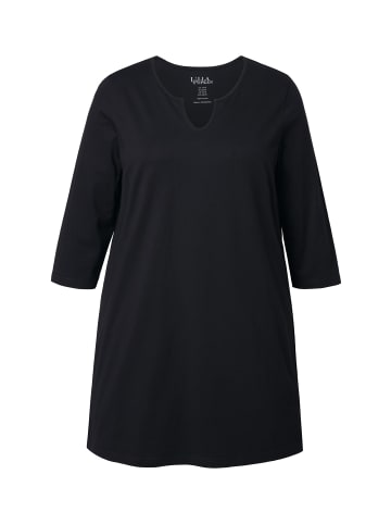 Ulla Popken Longshirt in schwarz
