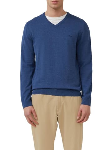 S.OLIVER RED LABEL Pullover in blau5