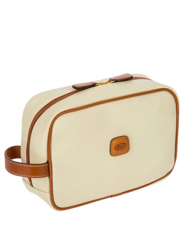 BRIC`s Firenze - Kulturbeutel 25 cm (black) in cream