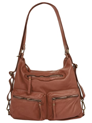 Samantha Look Shopper echt Leder in cognac