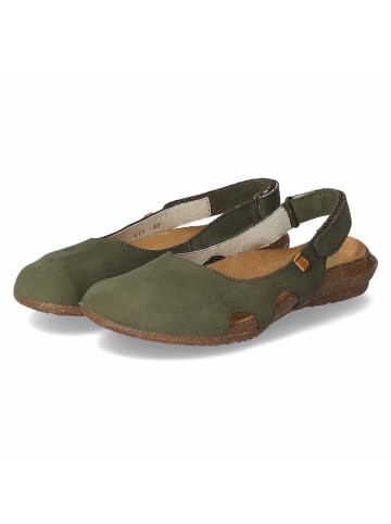 El Naturalista Sandalette in grün