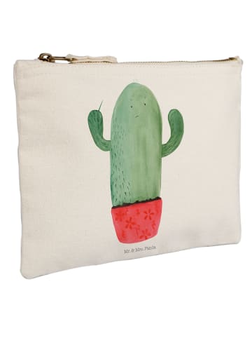 Mr. & Mrs. Panda Waschtasche Kaktus Wut ohne Spruch in Weiß