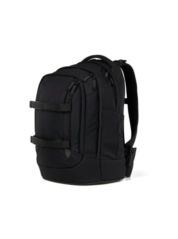 Satch Schulrucksack-Set PACK "Blackjack" 3-tlg. in Schwarz