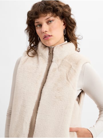 Marie Lund Weste in beige - 0001