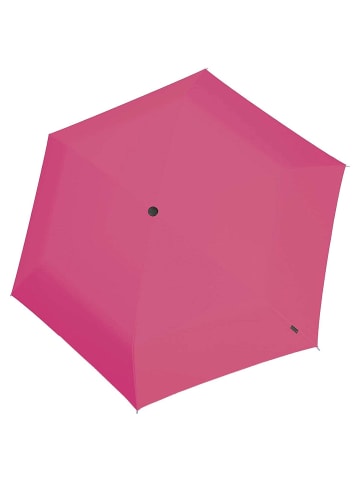 Knirps US.050 Ultra Light Slim Manual - Taschenschirm Regenschirm (cider) in neon pink