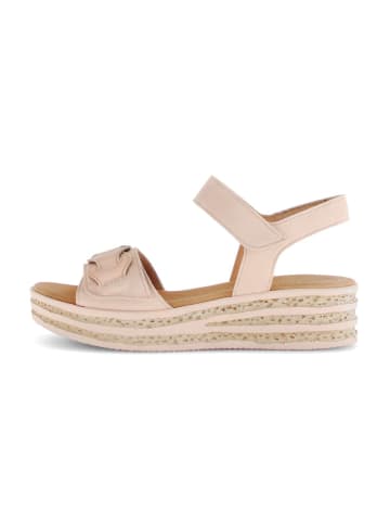 Gabor Fashion Plateau Sandalen in rosa