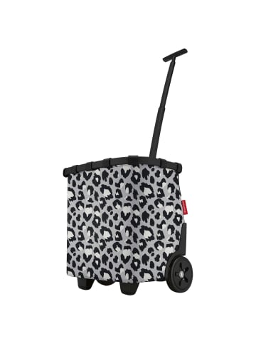 Reisenthel carrycruiser - Einkaufstrolley 47.5 cm (frame raffia black) in frame leo nero