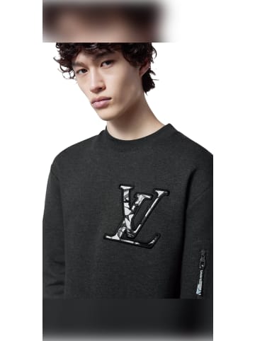 Louis Vuitton Louis Vuitton Logodruck Pullover Herren