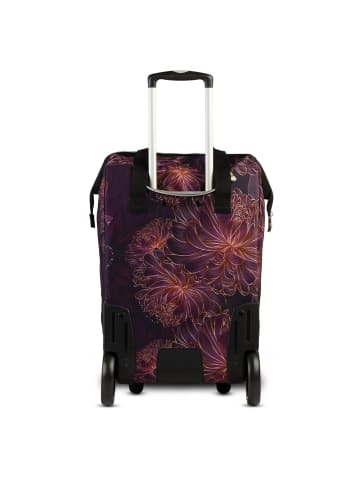 Punta Big Wheel Einkaufstrolley 62 cm pflaume-azalee