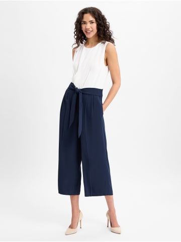 BETTY & CO Jumpsuit in marine weiß