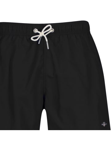 Gant Badeshorts in Schwarz