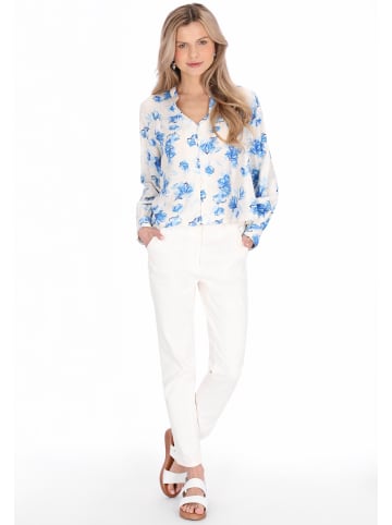 Usha Women Blouse in blue