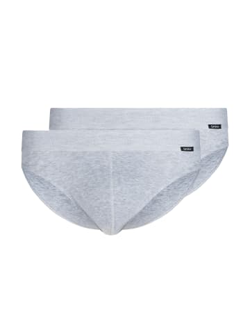 Skiny Slip / Unterhose Basic in Silver melange