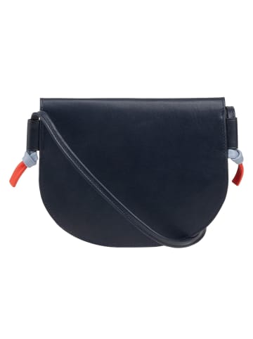 DuDu Altea Umhängetasche Leder 18.5 cm in navy