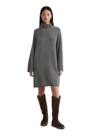 Marc O'Polo Strickkleid relaxed in rocky grey melange