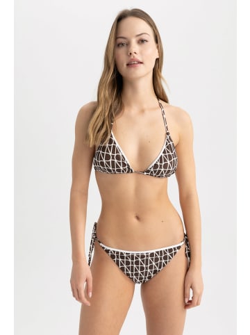 DeFacto Triangel-Bikini-Top REGULAR FIT in Hellbraun