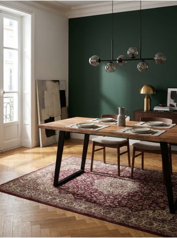 KADIMA DESIGN Esszimmertisch 140x80x76 cm Massivholz / Metall Esstisch