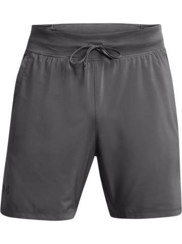 Under Armour Sportshorts "Ua Launch Pro 2N1 7'' Shorts" in Grau