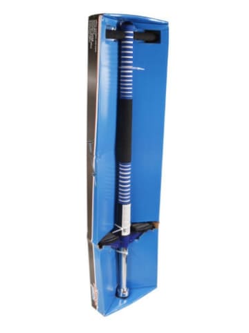 New Sports Hüpfstab Pogo Stick, blau/schwarz, Höhe 95 cm, belastbar bis 45 kg, 6-99 Jahre