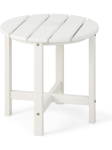 COSTWAY Beistelltisch HDPE in Beige